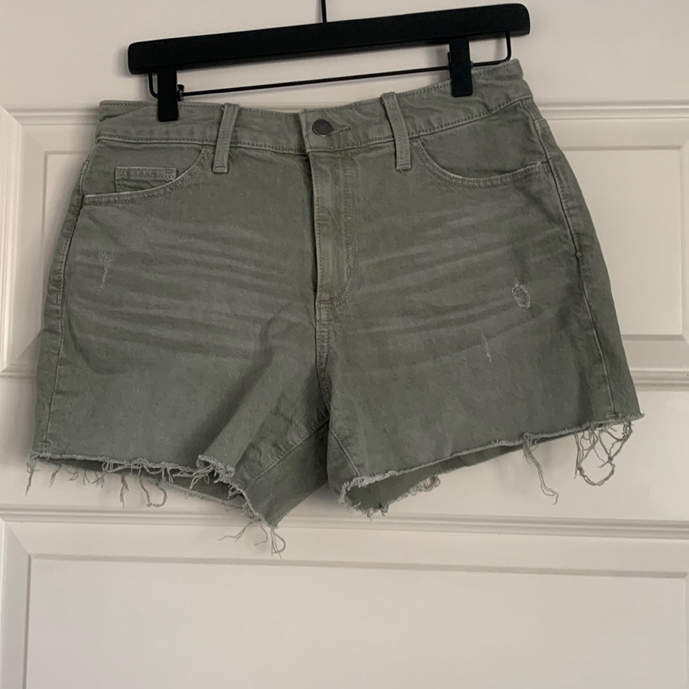universal threads vintage midi shorts in gray